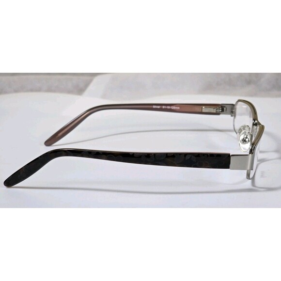 LAURA ASHLEY GIRLS EYEGLASS FRAMES HEAVENLY SILVER 51-15 125 NEW DEMO - Picture 2 of 15